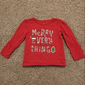 Girl's Christmas Longsleeve 2T